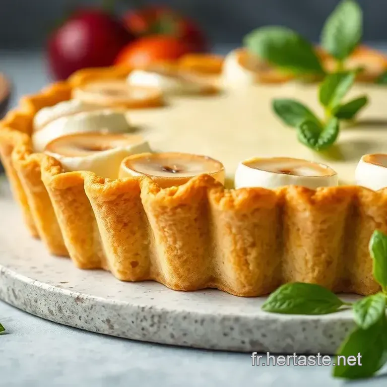 Tarte &agrave; la Ricotta et aux Agrumes Fa&ccedil;on Italienne