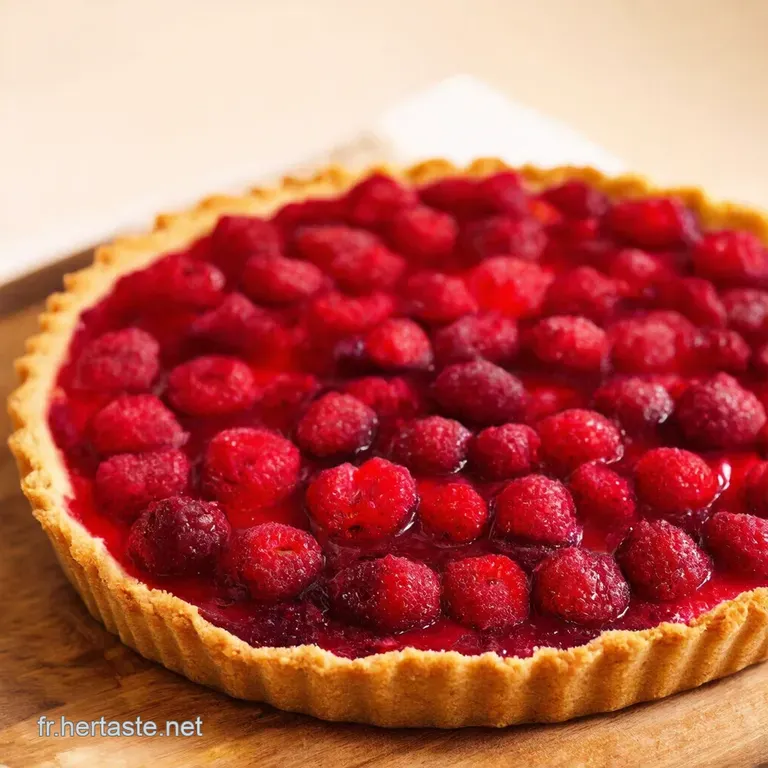Tarte Aux Fruits Rouges a Berry Delight presentation