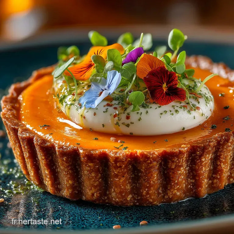 La Tarte Dautomne Parfaite Citrouille &Eacute;pices Et Un Zeste De Tradition presentation