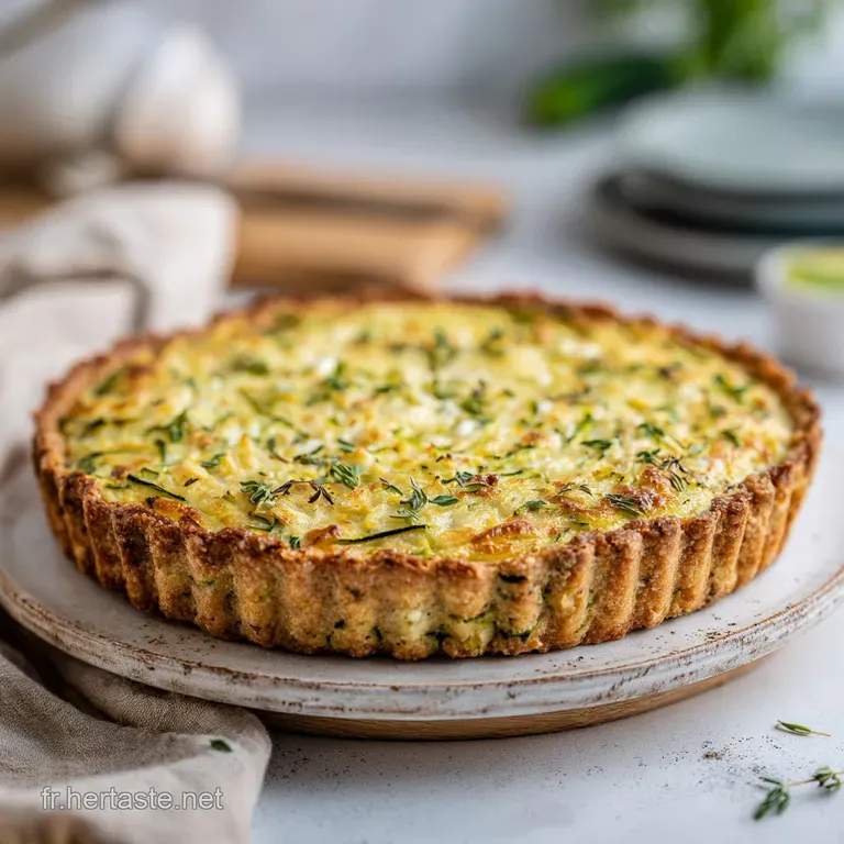 Tarte Courgette Feta : Recette Croustillante et Fondante