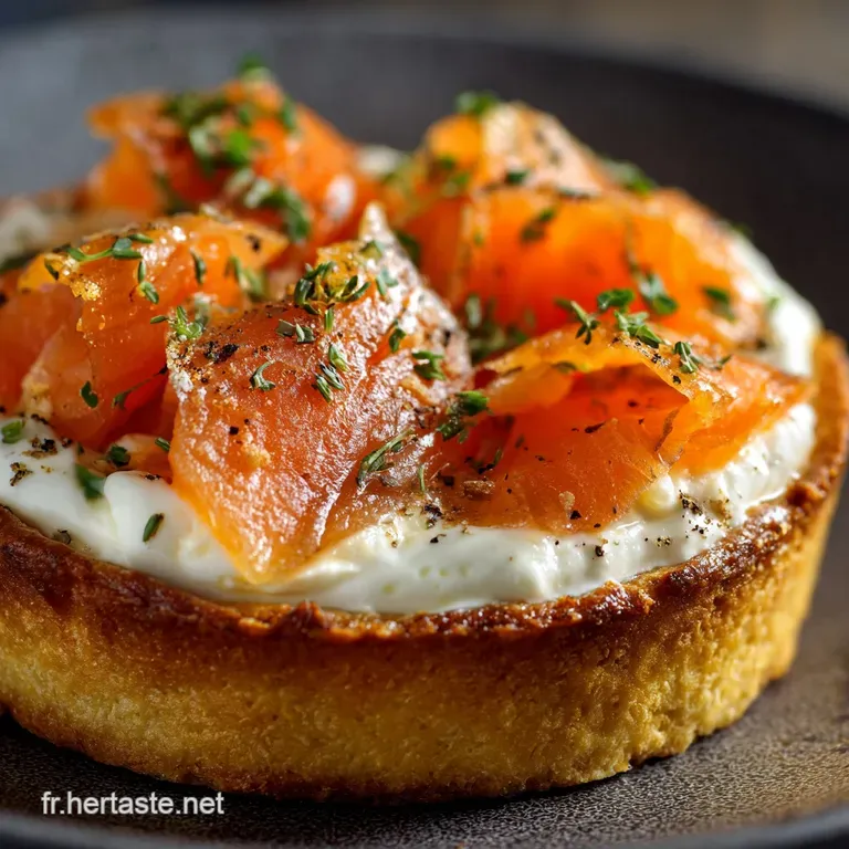 Tarte Au Saumon Poireau Et Ricotta Lonctuosit&eacute; Fa&ccedil;on Bistro presentation