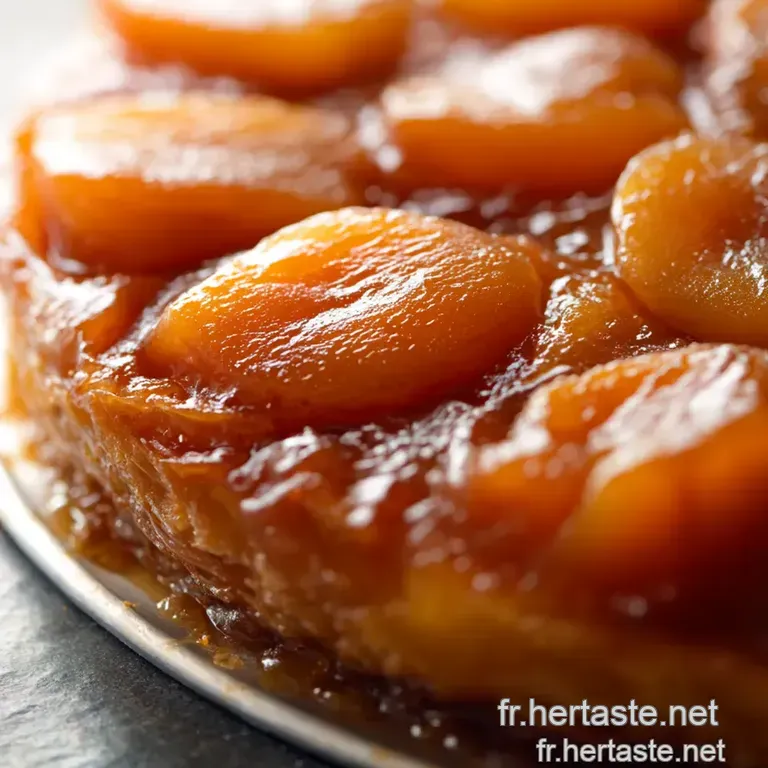 Tarte Tatin De Grand-M&egrave;re : Caramel Fondant &Agrave; L ancienne presentation