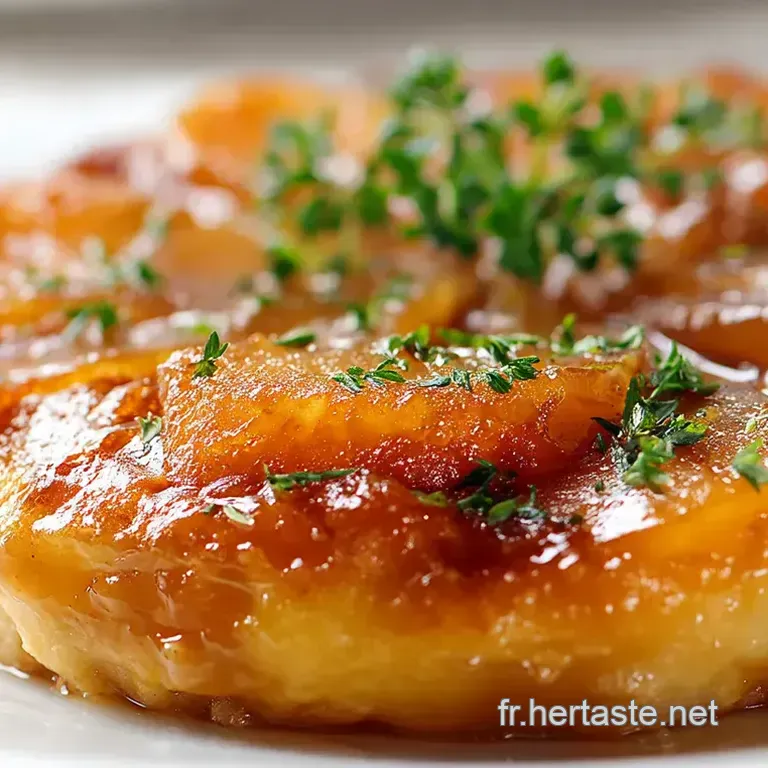 Tarte Tatin de Grand-M&egrave;re : Caramel Fondant &agrave; l Ancienne
