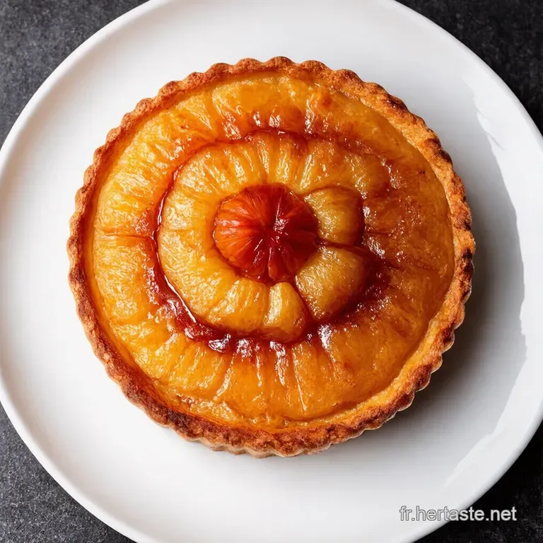 Tarte Tatin Moderne Pommes Amandes Express