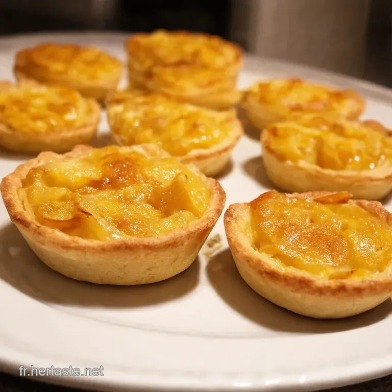 Tartelettes Aux Pommes Et Frangipane Les Lana presentation