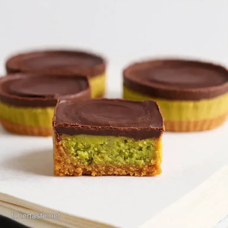 Tartelettes &Eacute;clatantes Chocolat au Lait Pralin&eacute; Pistache