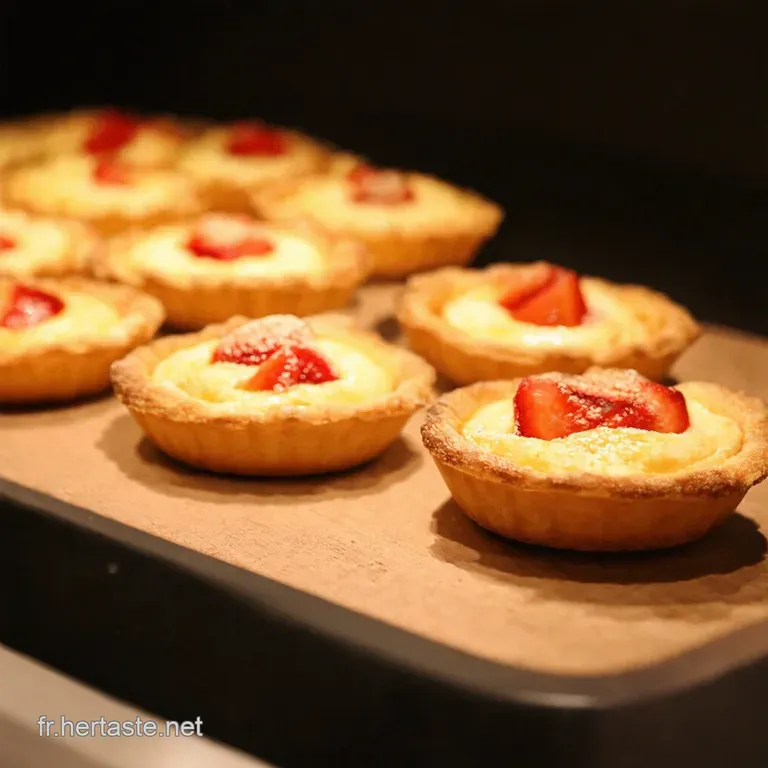 Tartelettes Express Aux Pommes Et &Agrave; La Cannelle presentation