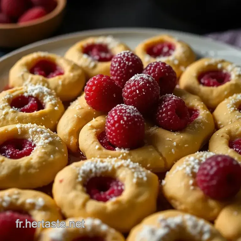 Tartelettes Framboises: Un &Eacute;clat D &eacute;t&eacute; presentation