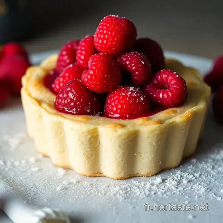 Tartelettes Framboises: Un &Eacute;clat d &Eacute;t&eacute;