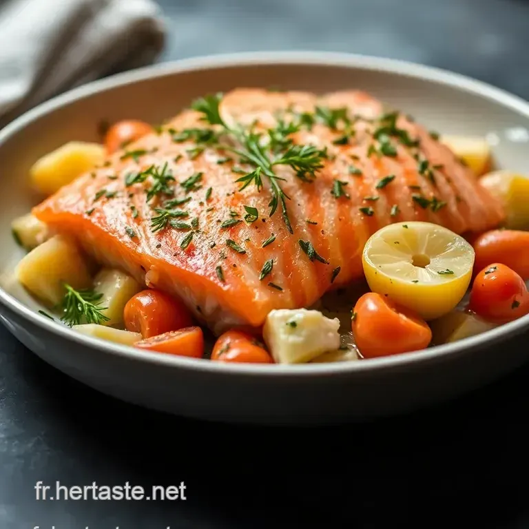 Terrine De Poisson Aux Herbes Fra&icirc;ches presentation