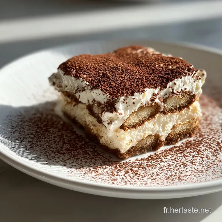 Tiramisu Au Chocolat Mascarpone Soyeux