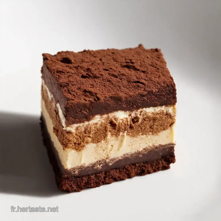Tiramisu au Chocolat L&Eacute;l&eacute;gance Italienne Touche Chocolat&eacute;e
