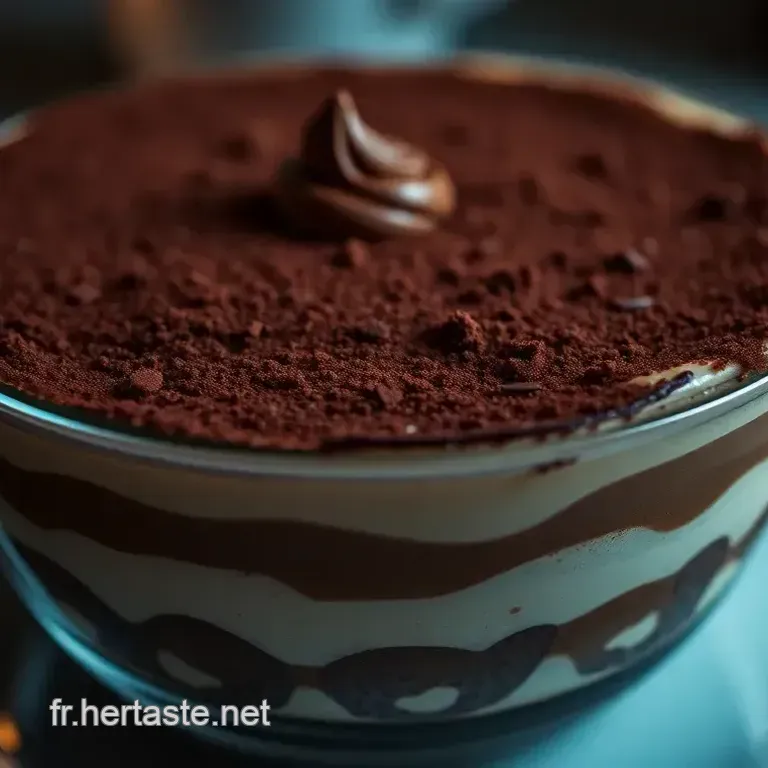 Tiramisu au Chocolat: Un Baiser Fran&ccedil;ais Classique