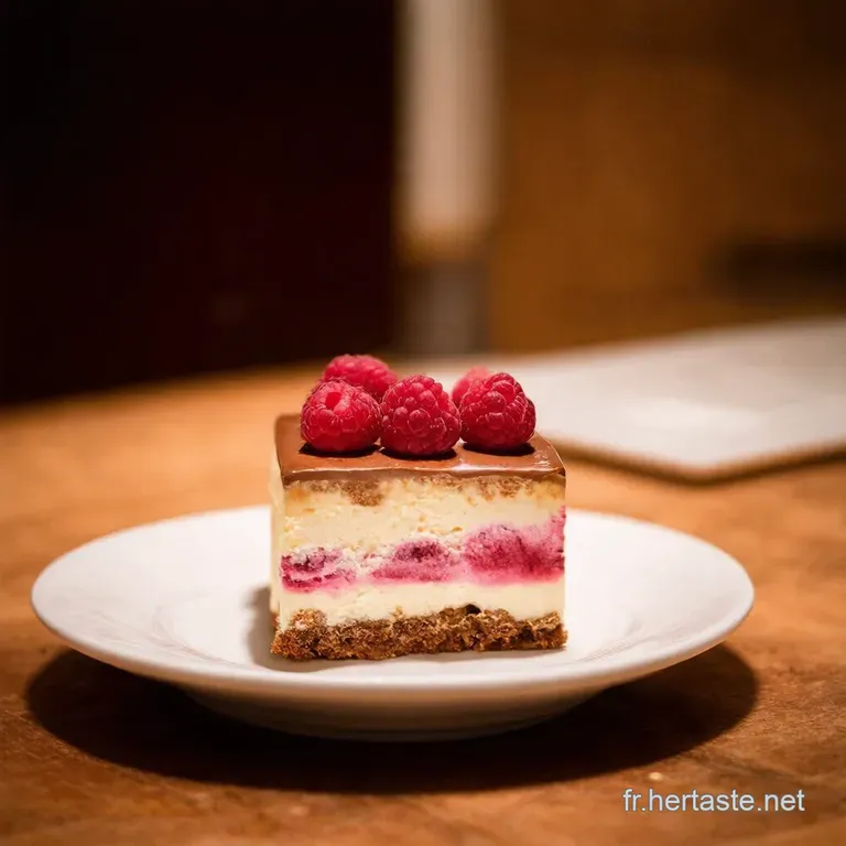 Tiramisu Framboise Une Gourmandise Estivale presentation