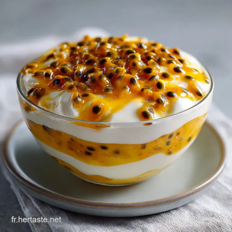 Tiramisu Mangue Passion: Onctueux et Acidul&eacute;