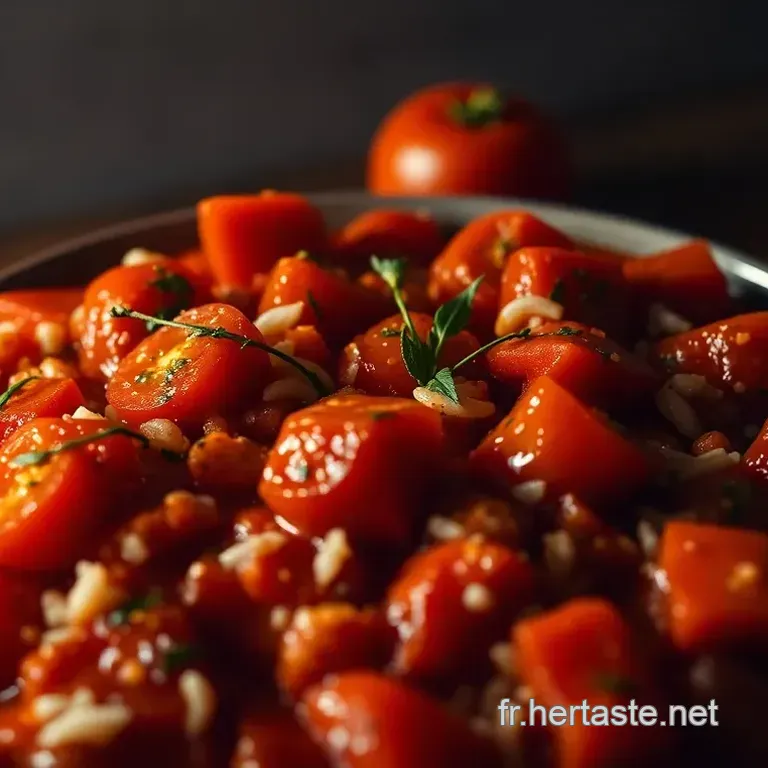 Tomates Farcies au Riz : Un D&eacute;lice M&eacute;diterran&eacute;en