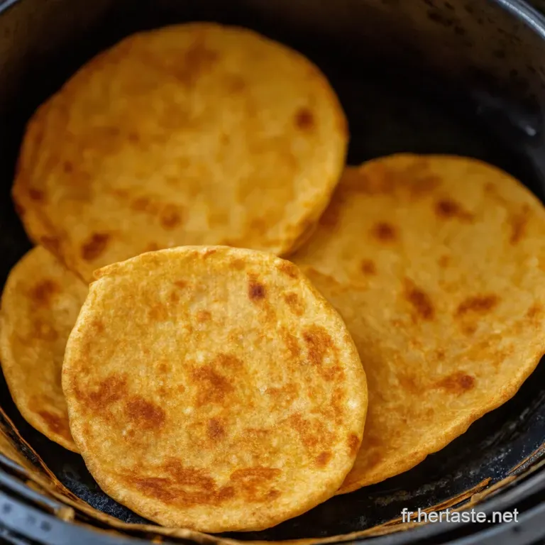 Tortilla Espa&ntilde;ola Rapide &Agrave; Lair Fryer presentation