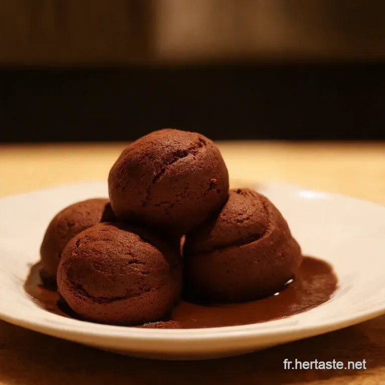 Twists Fondants Au Chocolat Mini Fondant Chocolate Twists presentation