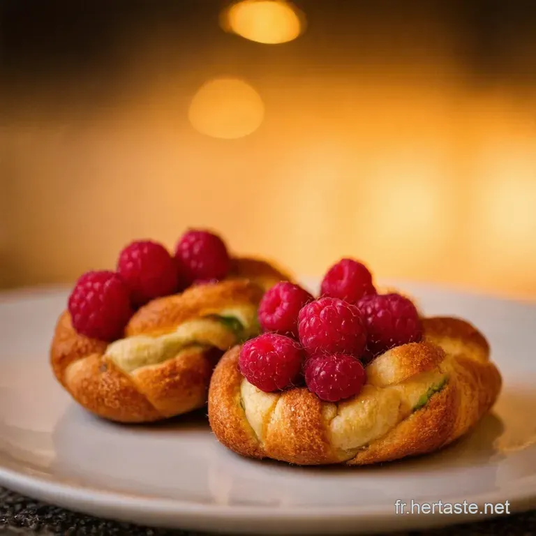 Twists Pistache Framboise presentation