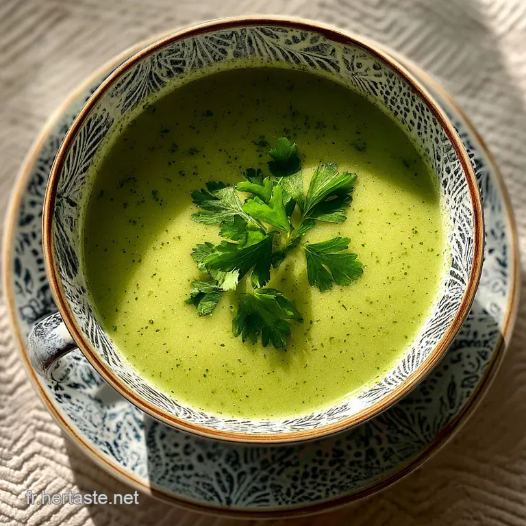 Velout&eacute; Courgette Thermomix Soyeux