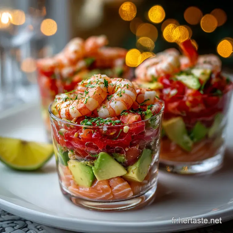 Verrine Ap&eacute;ro No&euml;l Rafra&icirc;chissante